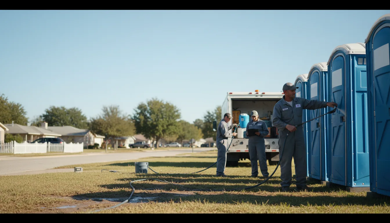 Long-Term Portable Toilet Rental in Waukau, WI near me